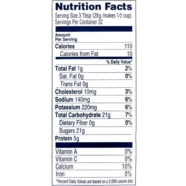 Hormel Healthlabs. Mezcla instantánea de natillas sin hornear de huevo de 32 oz. Bolsa, paquete de 6 - 48167.