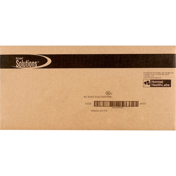 Hormel Healthlabs. Mezcla instantánea de natillas sin hornear de huevo de 32 oz. Bolsa, paquete de 6 - 48167.