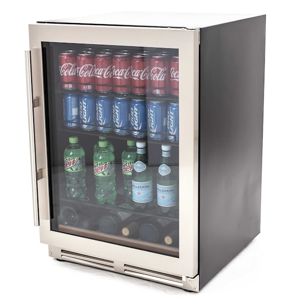 Avanti Avanti 126 Can Beverage Center, Stainless Steel with Black Cabinet - BCF54S3S