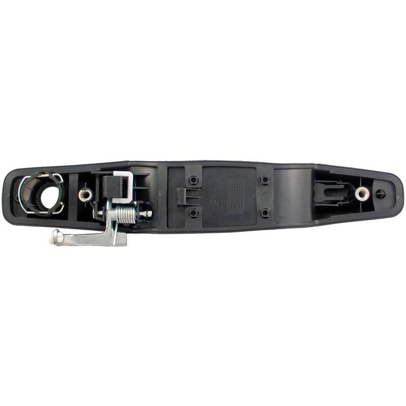 Unbranded Exterior Door Handle Front Right Textured Black - 80590