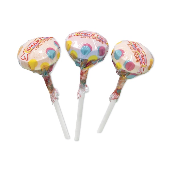 Chupetines Nestlé Smarties en frasco de 34 oz, 120 piezas - 296165