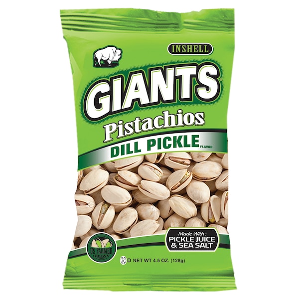 Gigantes Aperitivos de Pistaches Gigantes en Eneldo 4.5 oz., PK8 - 51650