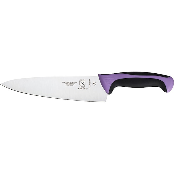 Mercer Cutlery Millennia 8" Chefs Knife, Purple - M22608PU