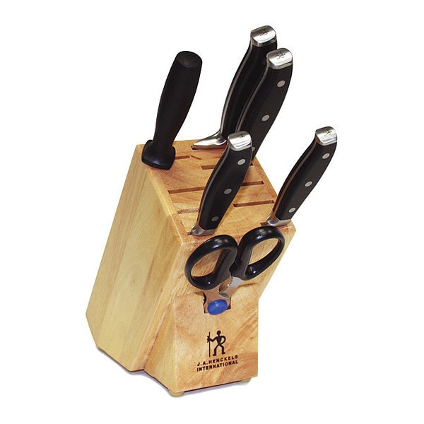 J.A. Henckels International Knife Block Set, Forged Premio, 7pc - 16929-000