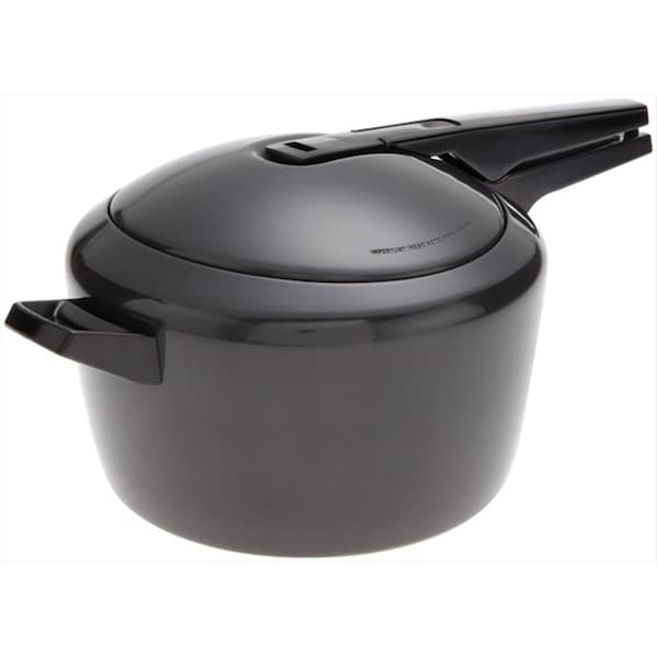 Bakebetter Futura Hard Anodized Pressure Cooker - 7 Litres - BA169182
