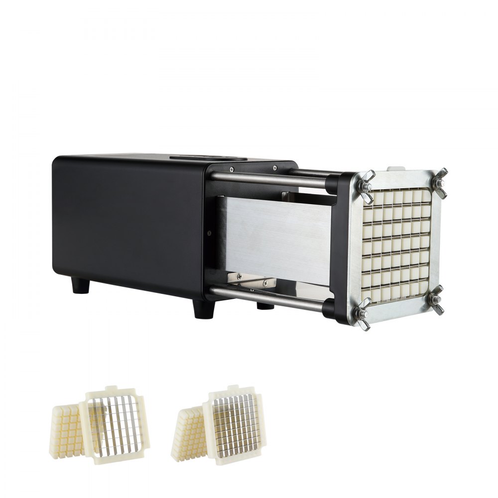 VEVOR Electric French Fry Cutter Stainless Steel Potato Vegetable Slicer Chopper - SYWSQSTJDD12YGYU7V5