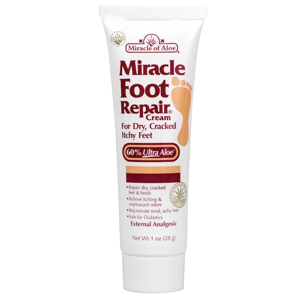 Milagro del pie Milagro de Aloe Gel de Aloe para pies de 1 oz, paquete de 12 - 05026