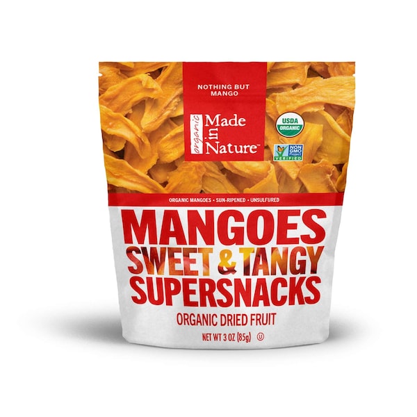 Hecho en la naturaleza. Mango deshidratado 3 oz., paquete de 6 - 50110