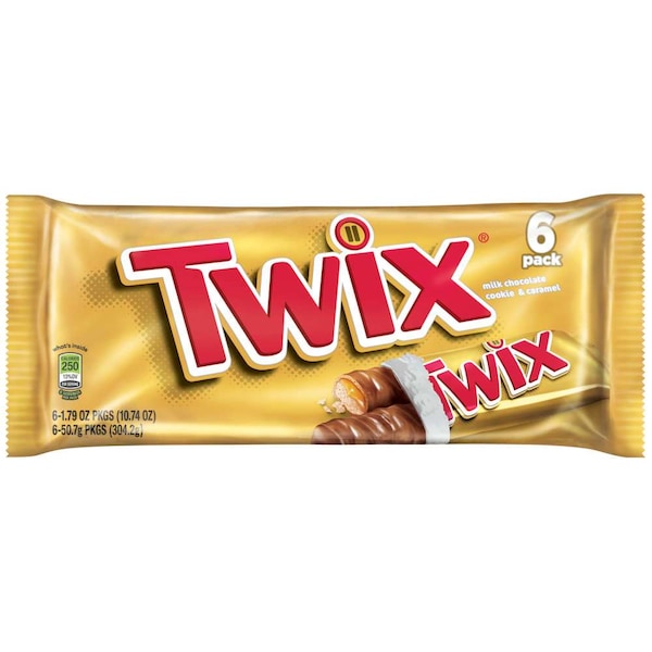 Twix Twix Caramelo 10.74 oz., Paquete de 72 - 228372