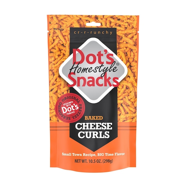 Dots Pretzels - Palitos de Queso Crujientes Estilo Casero de Dot's 10.5 oz Bolsa - 6006 - DP
