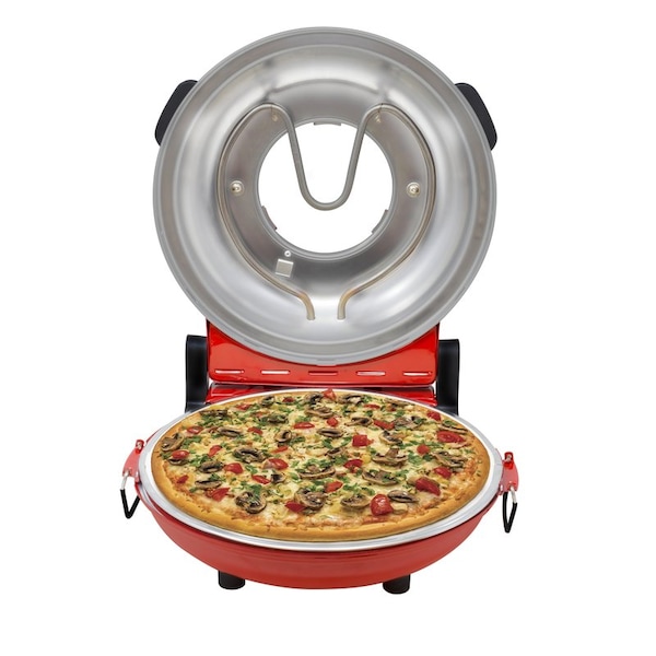Kalorik Hot Stone Red Electric Pizza Oven - PZM 43618 R