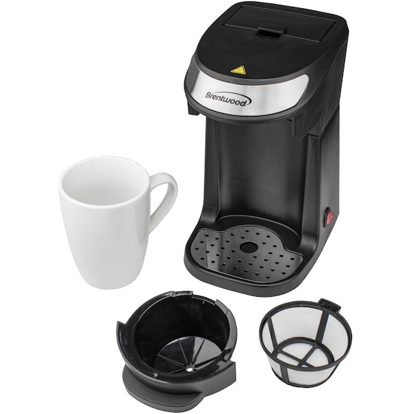 Brentwood Appliances Black Single Serve 12 oz. Coffee Maker - TS-111BK