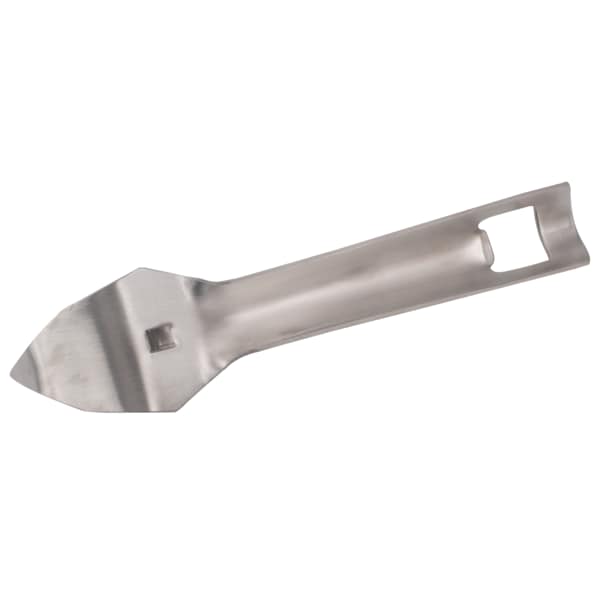 Stanton Trading Giant Bottle & Can Opener, 7" Long, Hand Held, Nickel Plated - 1865