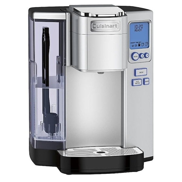 Cuisinart Coffee Maker, 72 oz Capacity, 1200 W, Plastic, Stainless Steel, Button Control - SS-10P1