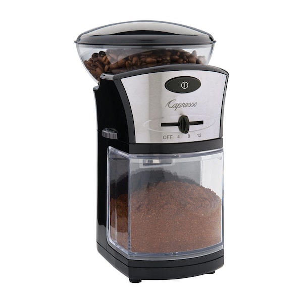Jura Capresso Stainless Steel, Black 8 oz Coffee Grinder - 559.04