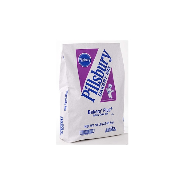 Mezcla para pastel Pillsbury Bakers' Plus Amarillo de 50 lbs - 18000-39283