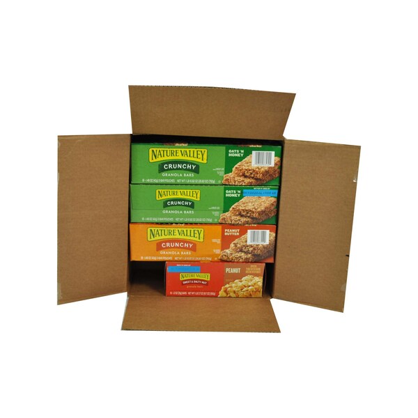 Nature Valley Nature Valley Granola Bars Variety Pack Core (3 sabores), PK4 - 16000-15554

Valle de la Naturaleza Paquete Variado de Barras de Granola Valle de la Naturaleza (3 sabores), PK4 - 16000-15554