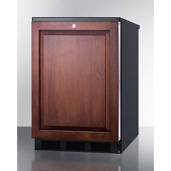 Summit Appliance Div. Summit  Built In Undercounter All Refrigerator 5.5 Cu. Ft. Black - FF7LBLKBIIF