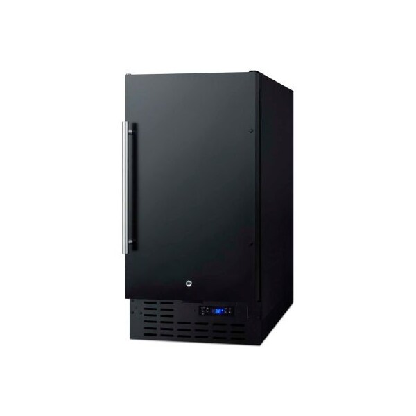 Summit Appliance Div. Summit 18" Wide Built-In All-Refrigerator, 17-3/4"W x 24"D x 34-1/4"H, 2.7 Cu.Ft - FF1843B