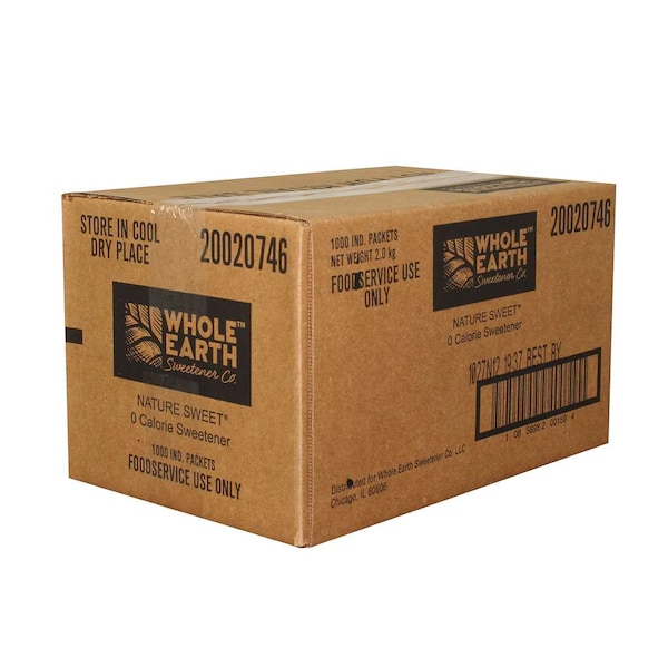 Edulcorante Nature Sweet Whole Earth Nature Sweet 1.5g, Paquete de 1000 - 20020746