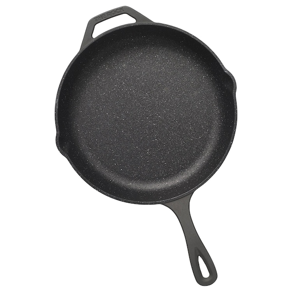 The Rock By Starfrit THE ROCK by Starfrit Cast Iron Skillet (12-Inch) - 032224-002-0000