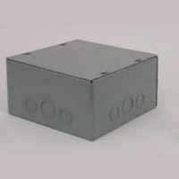Raco Pull Box Enclosure, 1-Gang, Steel, Enamel-Coated, Surface - SC060604RC