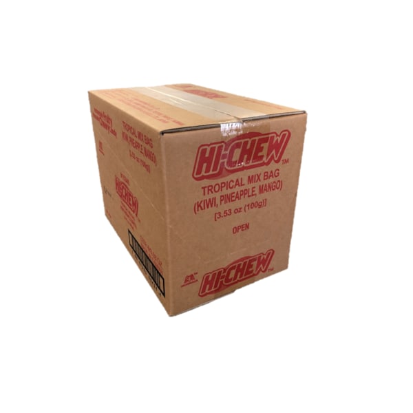 Bolsa de dulces de mezcla tropical Hi-Chew de 3.53 oz, paquete de 6 - 15340