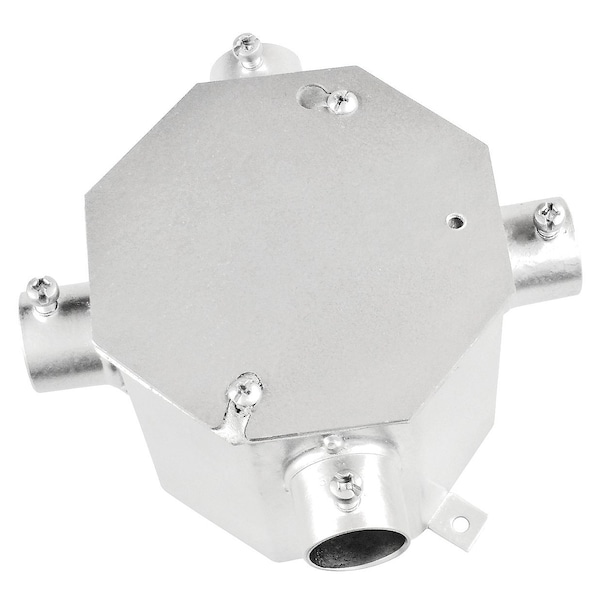 Southwire Electrical Box, 43 cu in, Octagon Box Type, Steel, Octagon Shape - OCA35050