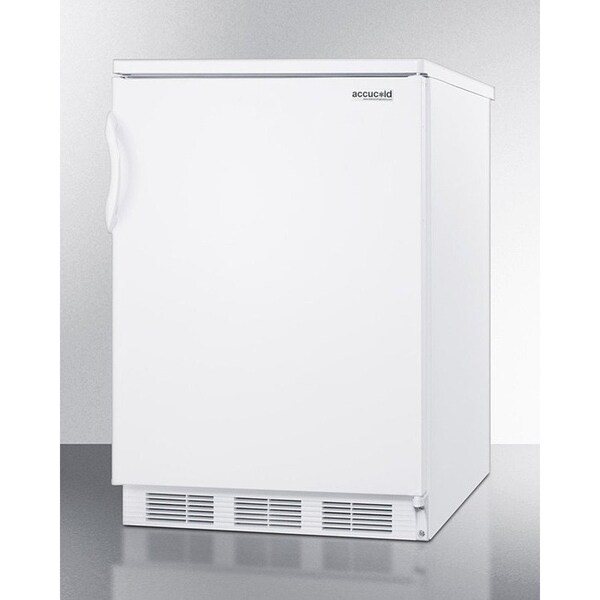 Summit Appliance Div. Summit  Built In Undercounter All Refrigerator 5.5 Cu. Ft. White - FF6WBI
