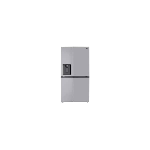 Almo 28 cu. ft. Side-by-Side Refrigerator with External Water Dispenser and Cubed Ice Maker - LRSWS2806S