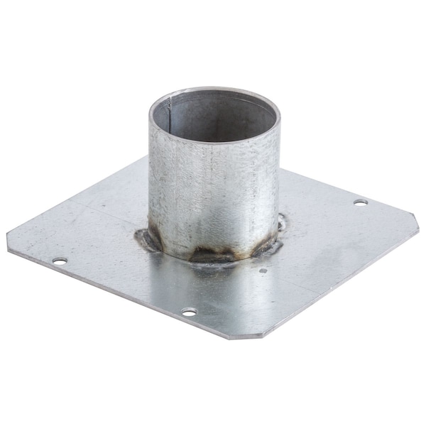 Hubbell Wiring Device-Kellems Recessed 10" Series, Bottom Feed Plate, Center, 1-1/2" EMT - S1R10CBF150