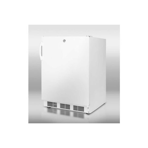 Summit Appliance Div. Summit-ADA Comp Freestanding Refrigerator-Freezer 5.1 Cu. Ft. White - CT66WADA