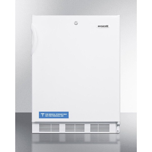 Summit Appliance Div. Summit-ADA Comp All-Refrigerator, Lock, Auto Defrost, Counter Height For Freestanding - FF6LW7ADA