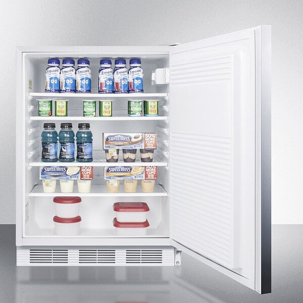 Summit Appliance Div. Summit  Freestanding Refrigerator 5.5 Cu. Ft. White - FF7WSSHH
