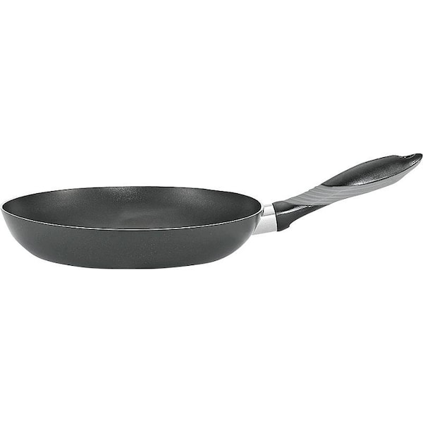 T-Fal Saute Pan, 12 in Dia, Aluminum, Black, SoftGrip Handle - MIR-E7970794M