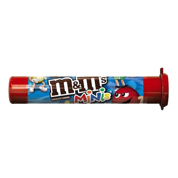 M&M's Tubos Mini de M&M's chocolate con leche 1.08 oz., paquete de 288 - 108283