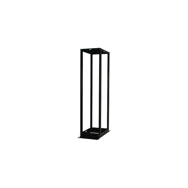 Chatsworth Products Cpi Quadrarack Equipment Frame, Aluminum, Four-Post Box Type - 249554