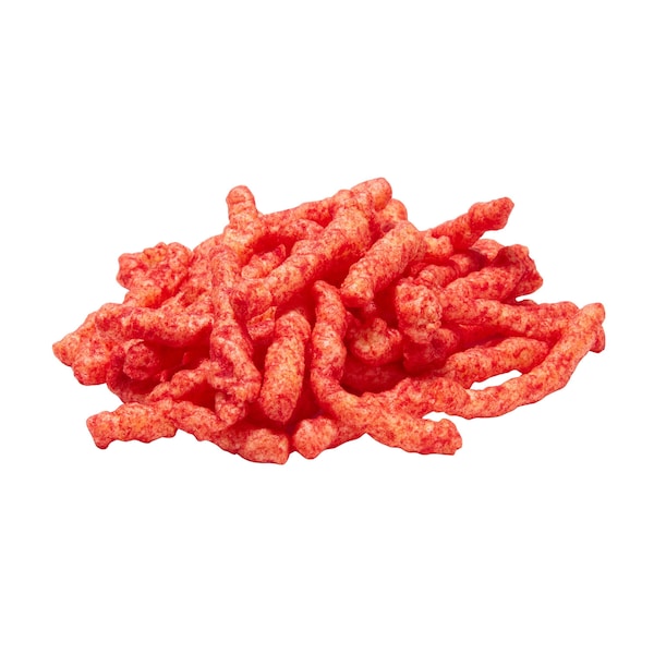 Bocadillos crujientes con sabor a queso de Cheetos Flamin Hot de 2 oz. en bolsa de plástico, paquete de 64 - 44368