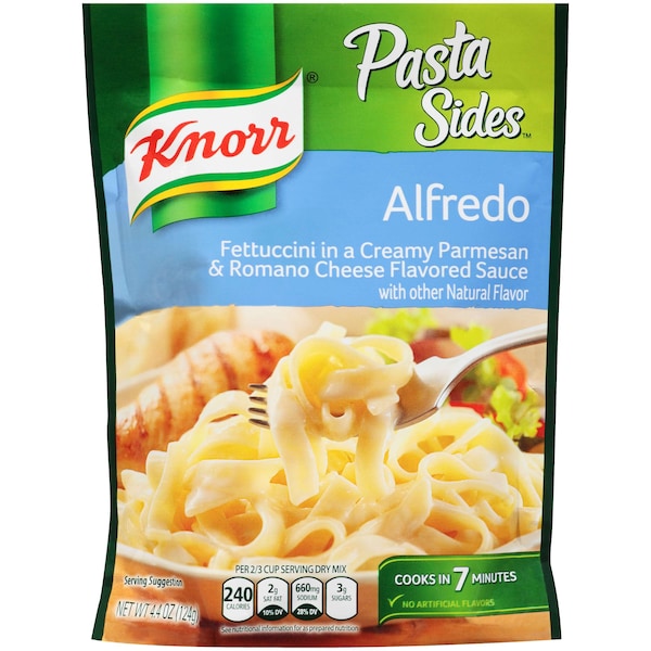 Knorr Knorr Pasta Sides Sabor Alfredo Pasta 4.4 oz., PK12 - 02253