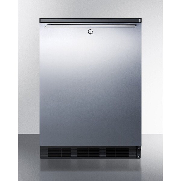 Summit Appliance Div. Summit  Freestanding All Refrigerator 5.5 Cu. Ft. Black - FF7LBLKSSHH
