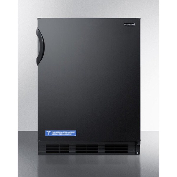Summit Appliance Div. Summit  ADA Comp Built in Undercounter Refrigerator 5.5 Cu. Ft. Black - AL752BKBI