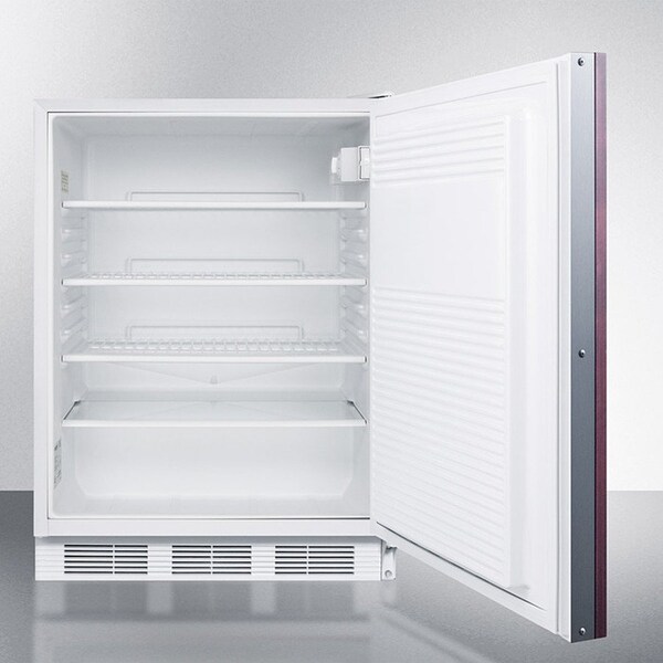 Summit Appliance Div. Summit  Built In Undercounter All Refrigerator 5.5 Cu. Ft. White - FF7WBIIF