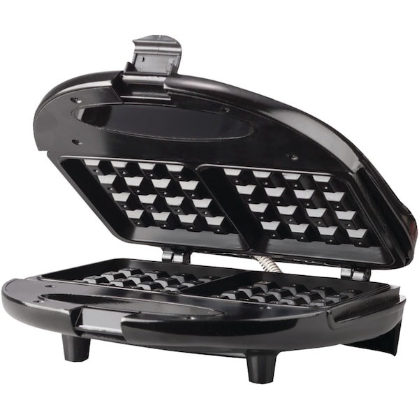Brentwood Appliances Nonstick Dual Waffle Maker (Black) - TS-243