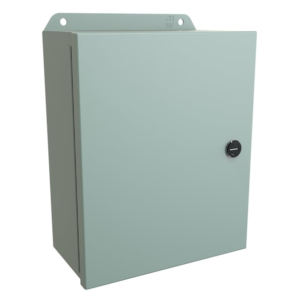 Hammond Steel Electrical Enclosures, 10 in H, 4 in D, 8 in W, NEMA 4, Hinged - EJ1084