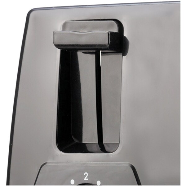 Brentwood Appliances 9" 4-Slot Black Toaster - TS-284