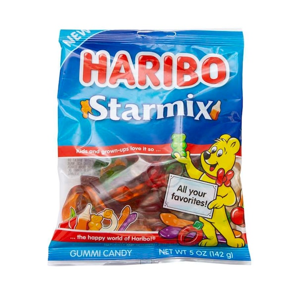 Haribo Haribo Confitería Star Mix 5 oz. Bolsa, PK12 - 72213