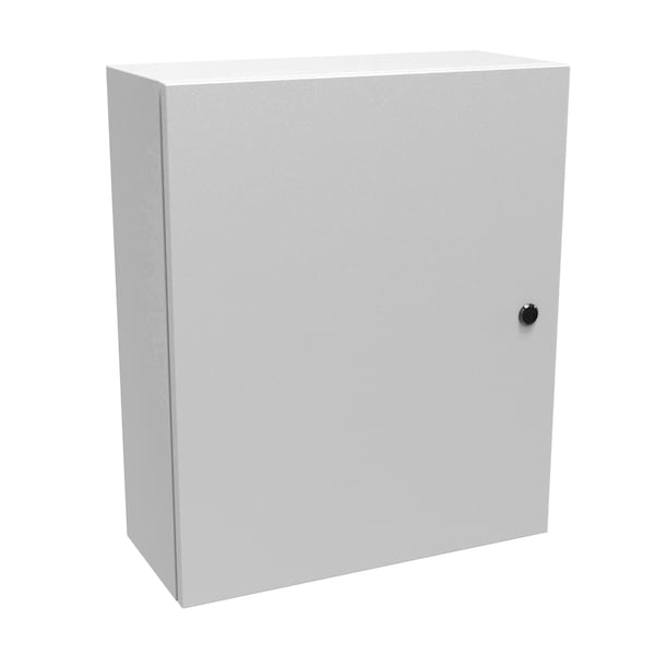 Hammond Steel Electrical Enclosures, 24 in H, 8 in D, 20 in W, NEMA 4, Hinged - EN4SD24208LG