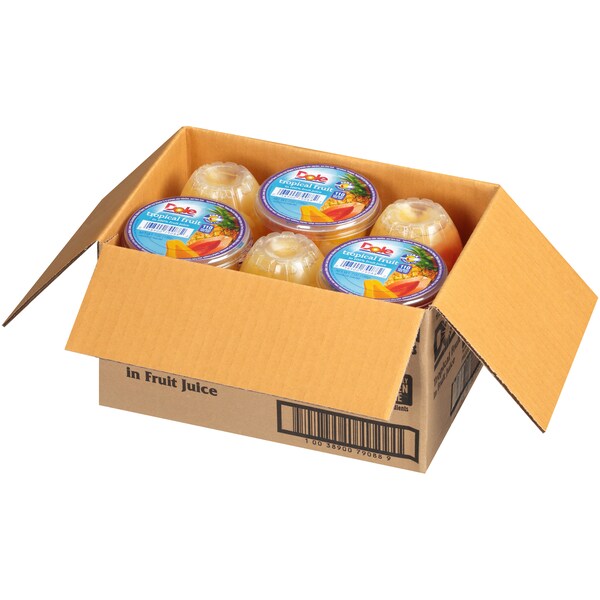 Dole Dole En Jugoso Trozo de Fruta Tropical en Lata de 7 oz, Paquete de 12 - 79088