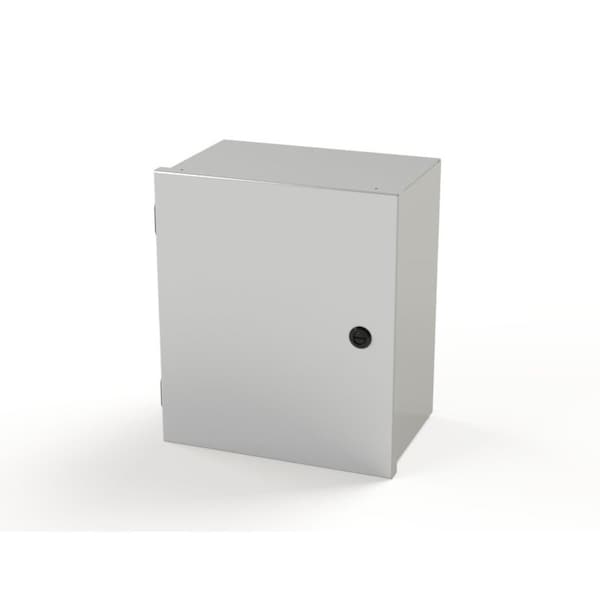 Saginaw Control & Engineering Carbon Steel Electrical Enclosures, 14 in H, 8 in D, 12 in W, NEMA 1 - SCE-14N1208LP