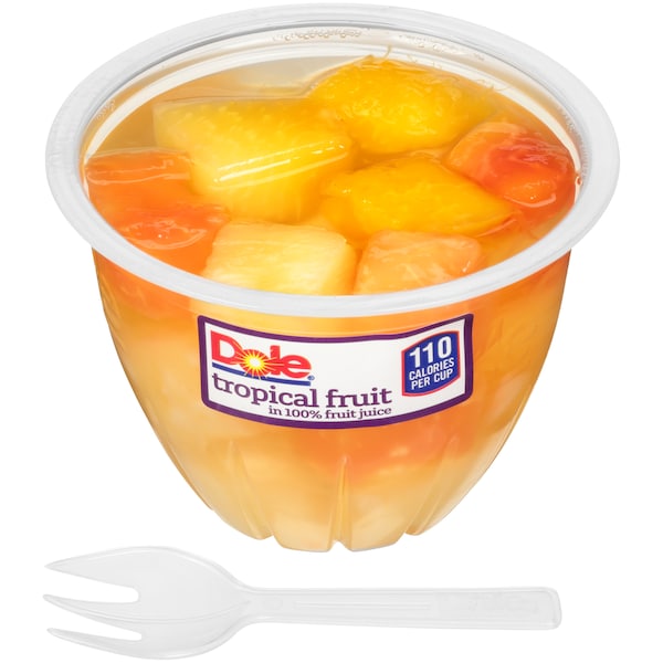 Dole Dole En Jugoso Trozo de Fruta Tropical en Lata de 7 oz, Paquete de 12 - 79088
